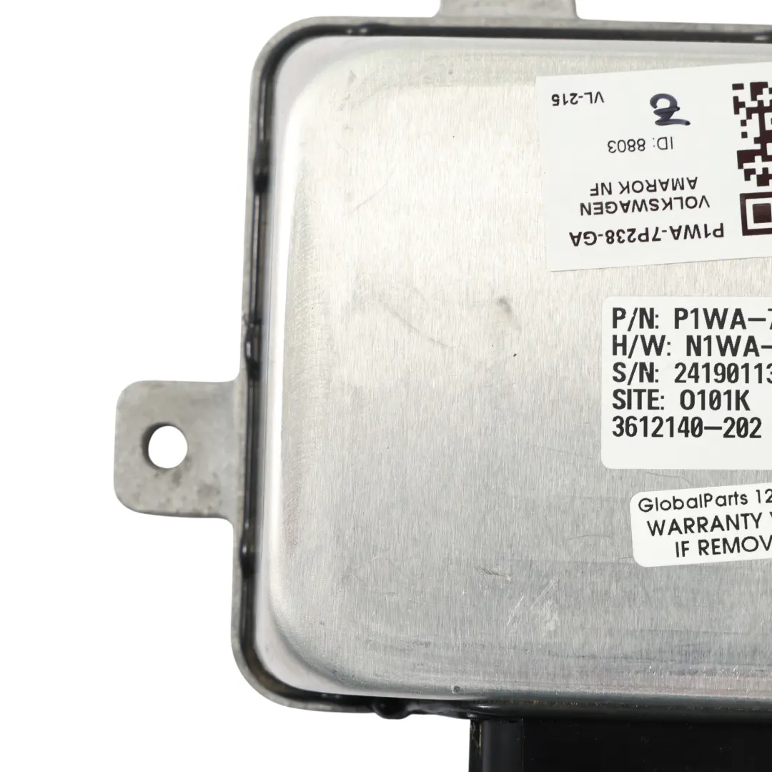 VW Amarok Mk2 Transfer Case Box Control Unit Module ECU ECU - SKU P1WA-7P238-GA - Part number P1WA-7P238-GA