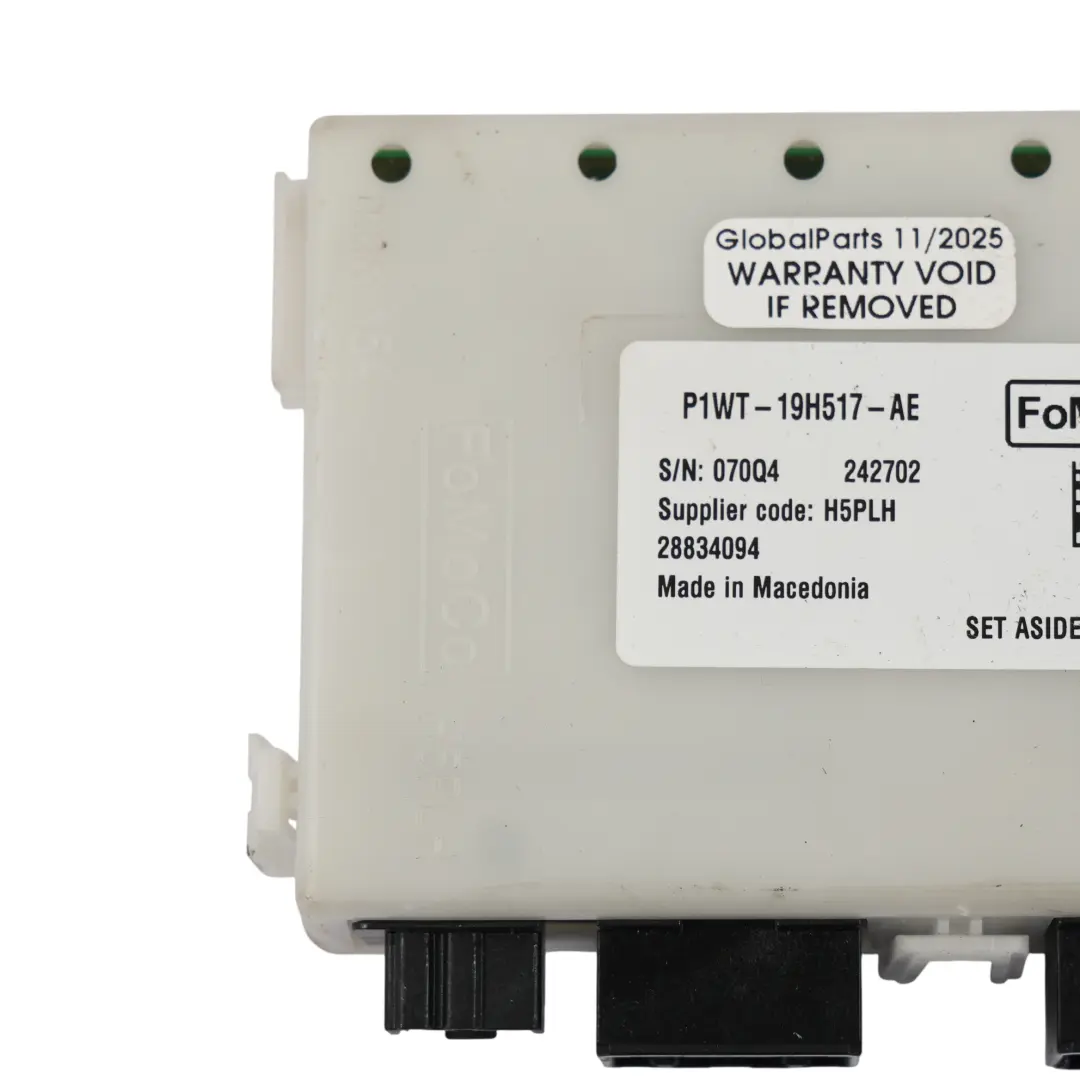 Mk2 Auto Brake Trailer Module Control Unit to VW Volkswagen Amarok with Part number P1WT-19H517-AE VW Volkswagen Amarok Mk2 Auto Brake Trailer Module Control Unit - SKU P1WT-19H517-AE - Part number P1WT-19H517-AE