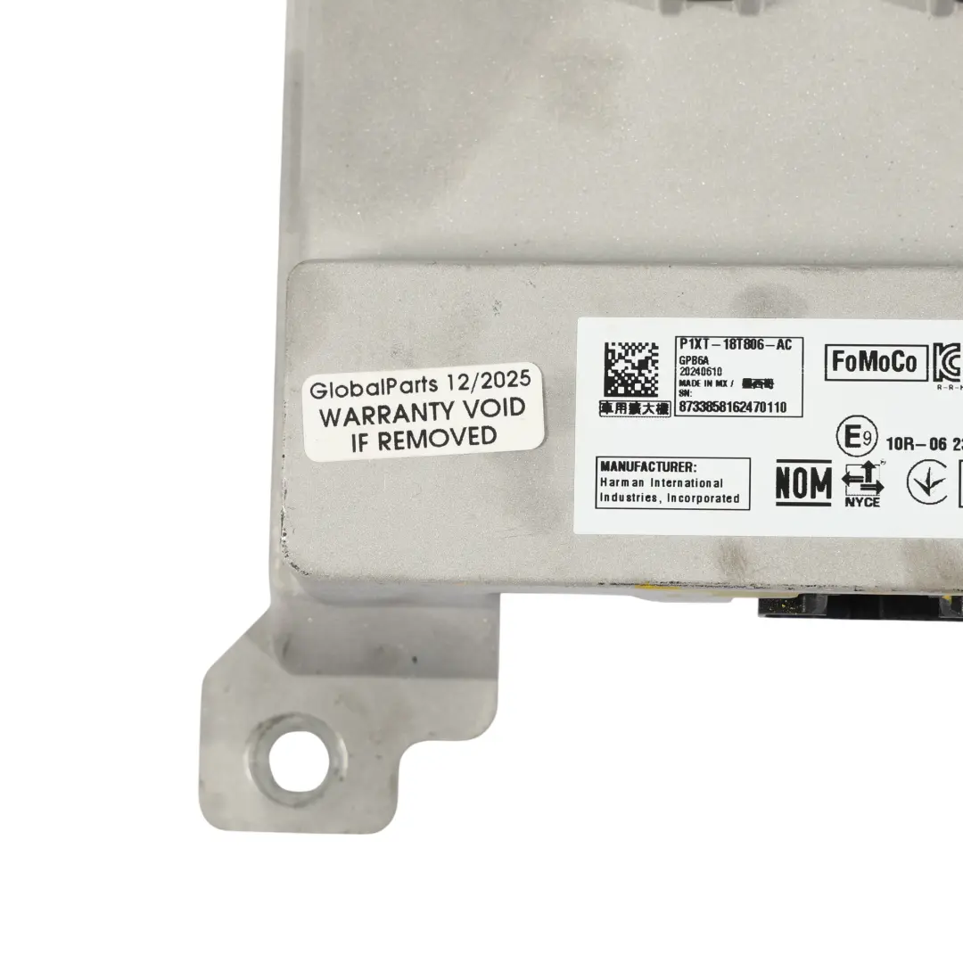 Sistema Audio Amplificatore per Volkswagen VW Amarok NF con numero di parte P1XT-18T806-AC Volkswagen VW Amarok NF Sistema Audio Amplificatore - SKU P1XT-18T806-AC - Numero di parte P1XT-18T806-AC