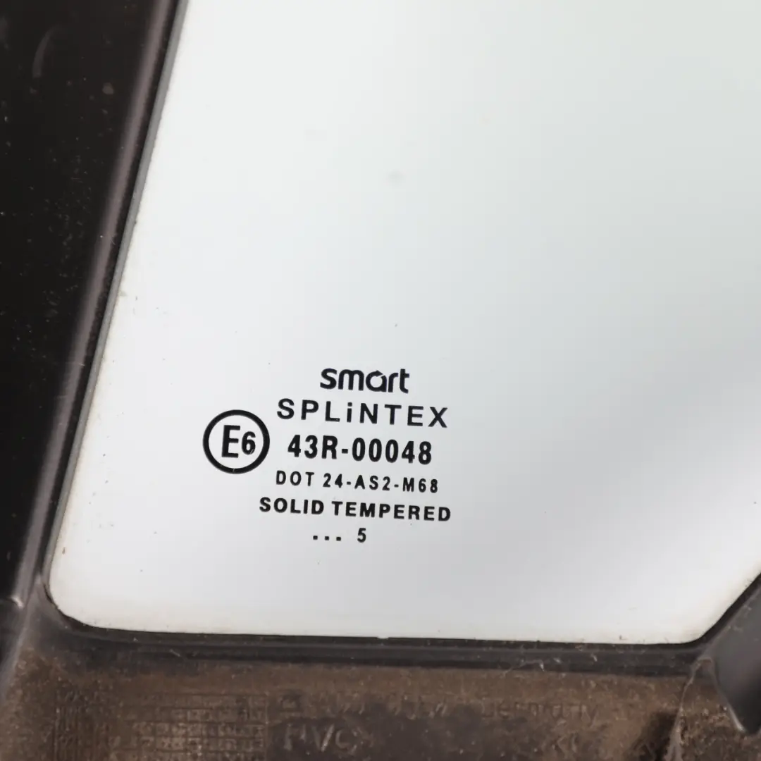 Smart ForTwo C450 Door Quarter Triangle Window Glass AS2 Left N/S - SKU Q0000557V013C41A00 - Part number Q0000557V013C41A00