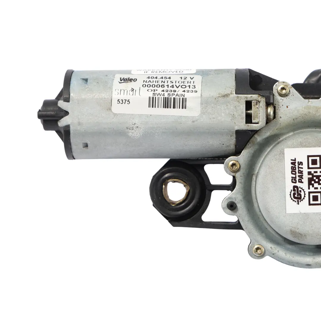 C450 Heckscheibenwischermotor Antriebseinheit für Smart Fortwo mit Teilenummer Q0000614V013000000 Smart Fortwo C450 Heckscheibenwischermotor Antriebseinheit - SKU Q0000614V013000000 - Teilenummer Q0000614V013000000