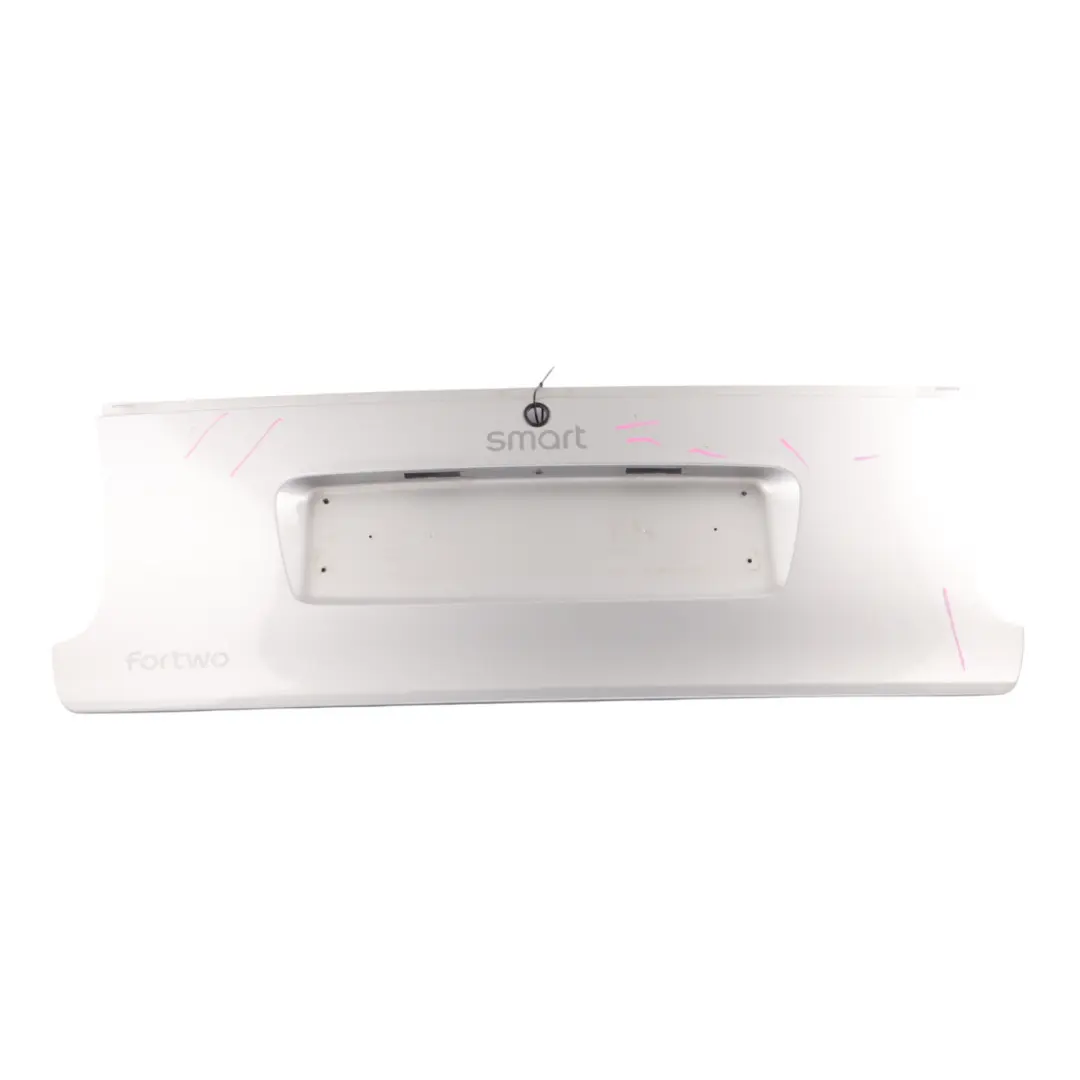 Smart Fortwo C450 Boot Tailgate Trunk Lid Rear Cover Silver Metallic - EAD - SKU Q0000640V018C50L00-SILV - Part number Q0000640V018C50L00