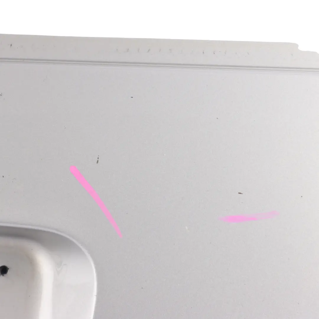 Smart Fortwo C450 Boot Tailgate Trunk Lid Rear Cover Silver Metallic - EAD - SKU Q0000640V018C50L00-SILV - Part number Q0000640V018C50L00