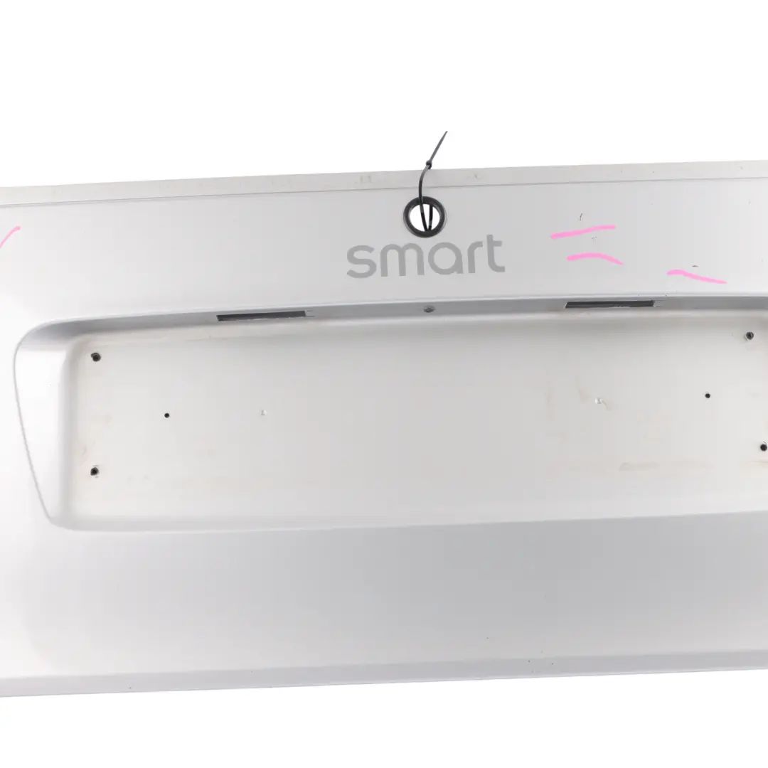 Smart Fortwo C450 Boot Tailgate Trunk Lid Rear Cover Silver Metallic - EAD - SKU Q0000640V018C50L00-SILV - Part number Q0000640V018C50L00