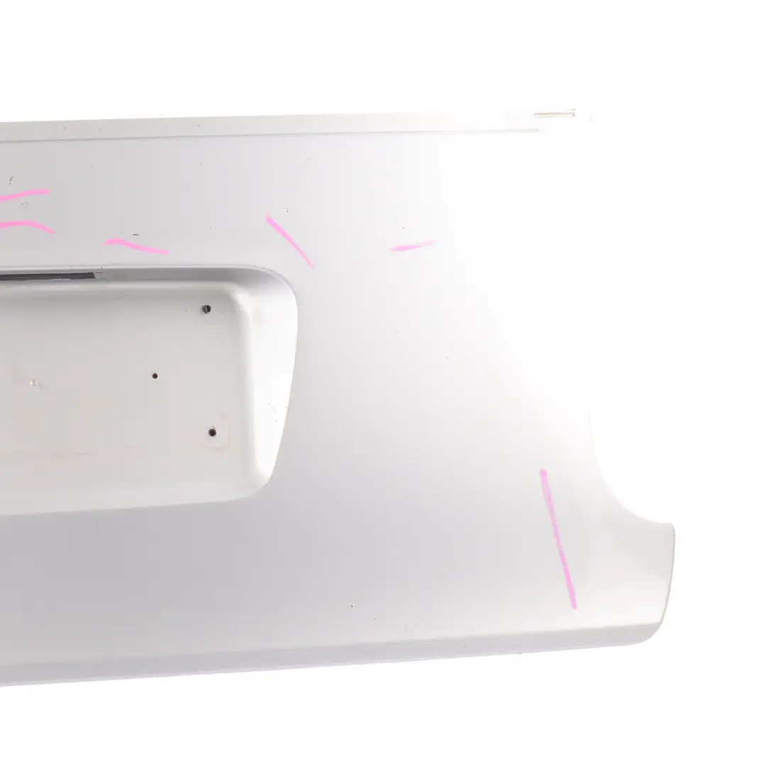 Smart Fortwo C450 Boot Tailgate Trunk Lid Rear Cover Silver Metallic - EAD - SKU Q0000640V018C50L00-SILV - Part number Q0000640V018C50L00