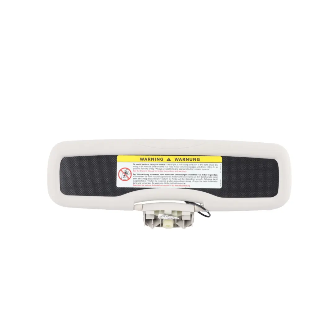 Smart C450 Przednia Lewa Osłona Przeciwsłoneczna Szara - SKU Q0000705V009C24A00 - Numer Części Q0000705V009C24A00