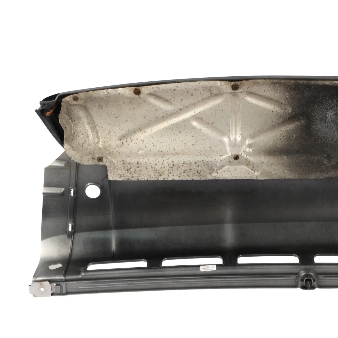 Smart Fortwo C450 Rear Bumper Trim Panel Covering Silver Metallic - EAD - SKU Q0000941V013C50L00-SILV - Part number Q0000941V013C50L00