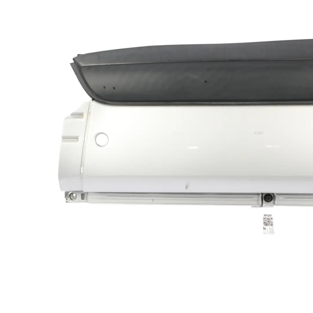 C450 Rear Bumper Trim Panel Covering Silver Metallic - EAD to Smart Fortwo with Part number Q0000941V013C50L00 Smart Fortwo C450 Rear Bumper Trim Panel Covering Silver Metallic - EAD - SKU Q0000941V013C50L00-SILV - Part number Q0000941V013C50L00