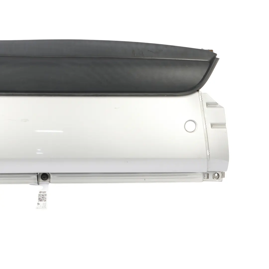 Smart Fortwo C450 Rear Bumper Trim Panel Covering Silver Metallic - EAD - SKU Q0000941V013C50L00-SILV - Part number Q0000941V013C50L00