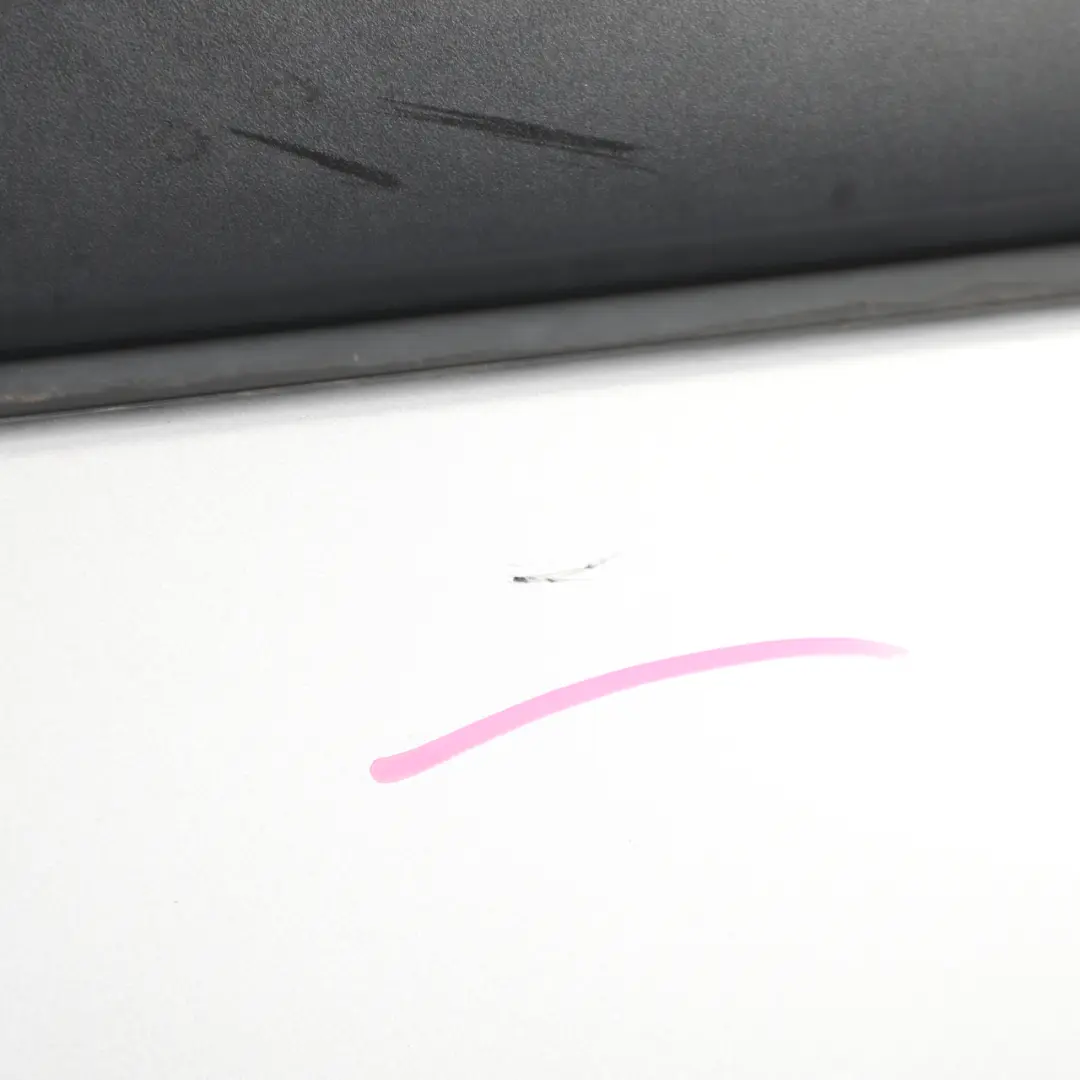 Smart Fortwo C450 Rear Bumper Trim Panel Covering Silver Metallic - EAD - SKU Q0000941V013C50L00-SILV - Part number Q0000941V013C50L00