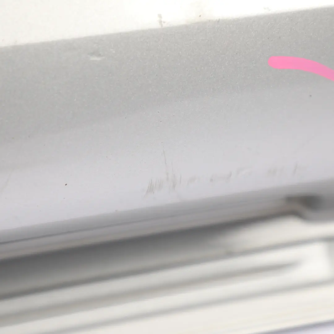 Smart Fortwo C450 Rear Bumper Trim Panel Covering Silver Metallic - EAD - SKU Q0000941V013C50L00-SILV - Part number Q0000941V013C50L00