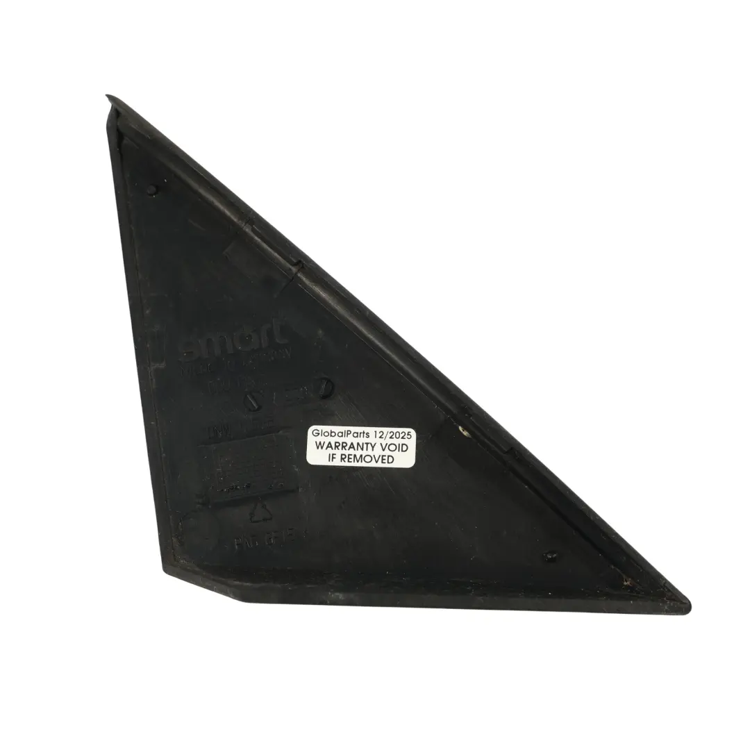 Smart Fortwo C450 Copri Triangolo Porta Anteriore Destra 000982 - SKU Q0000982V008C22A00 - Numero di parte Q0000982V008C22A00