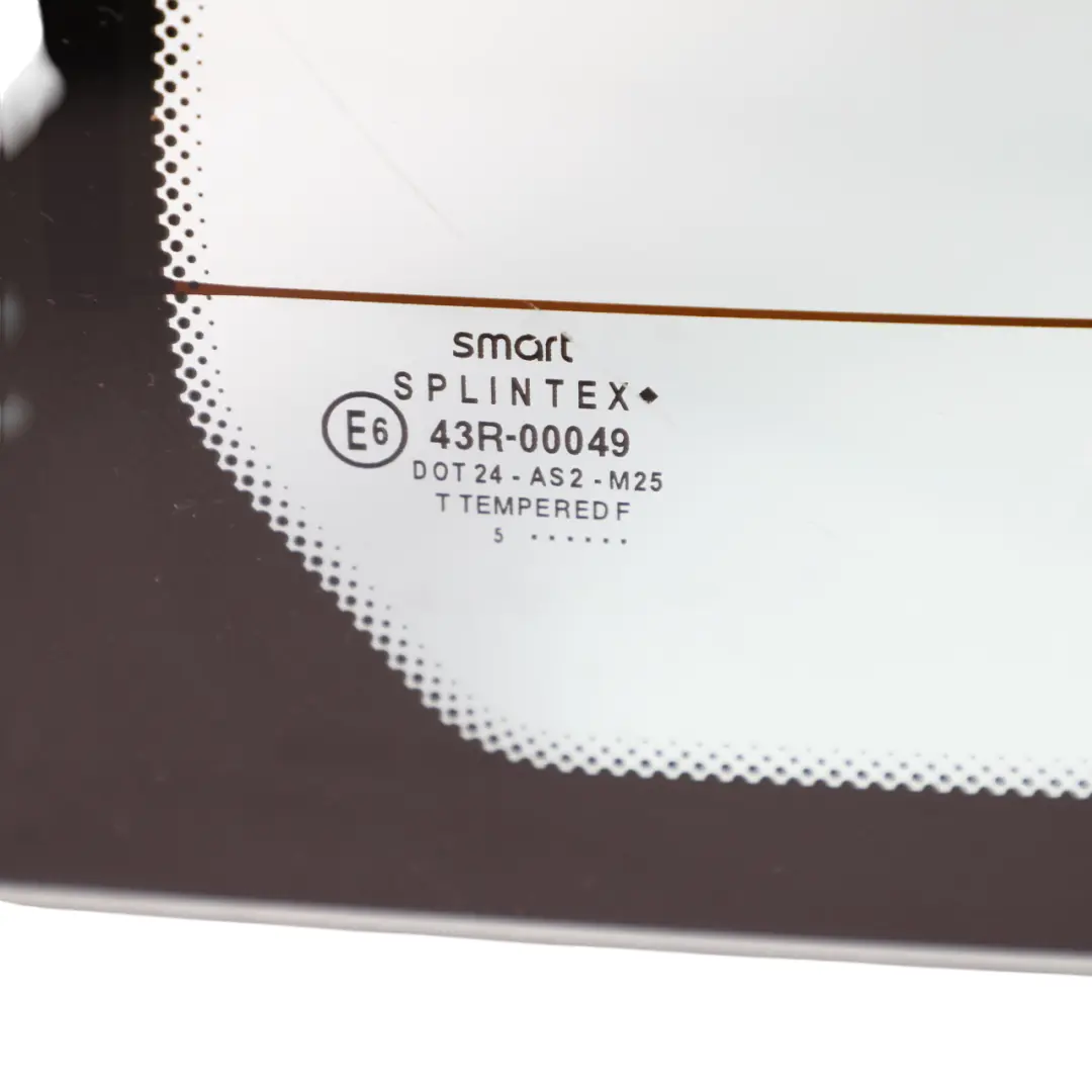 Smart Fortwo C450 Window Glass Rear Boot Trunk Tailgate Window Glazing AS2 Green - SKU Q0001378V009C41A00-1 - Part number Q0001378V009C41A00