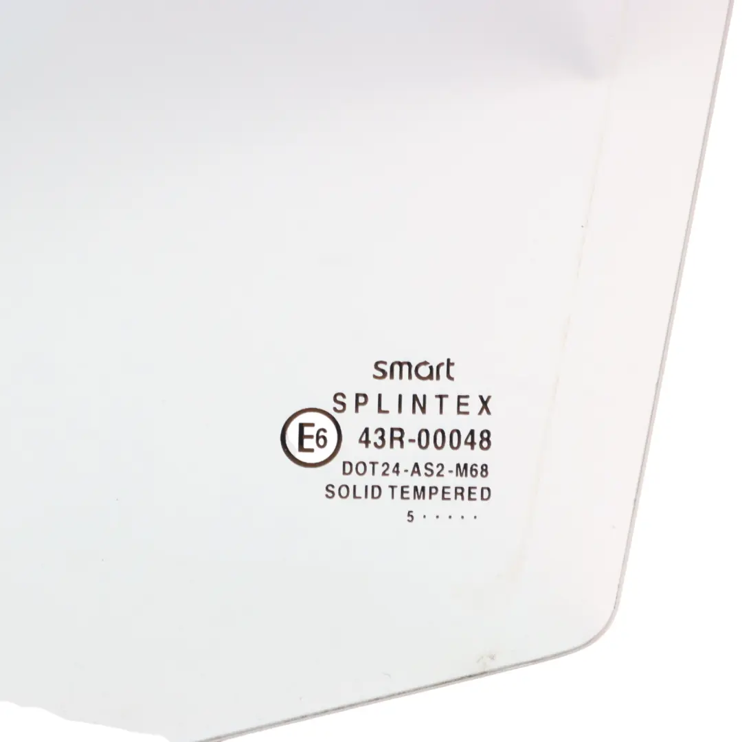 Smart C450 Puerta Delantera Ventana Cristal AS2 Izquierda - SKU Q0004286V013C41A00 - Número de pieza Q0004286V013C41A00