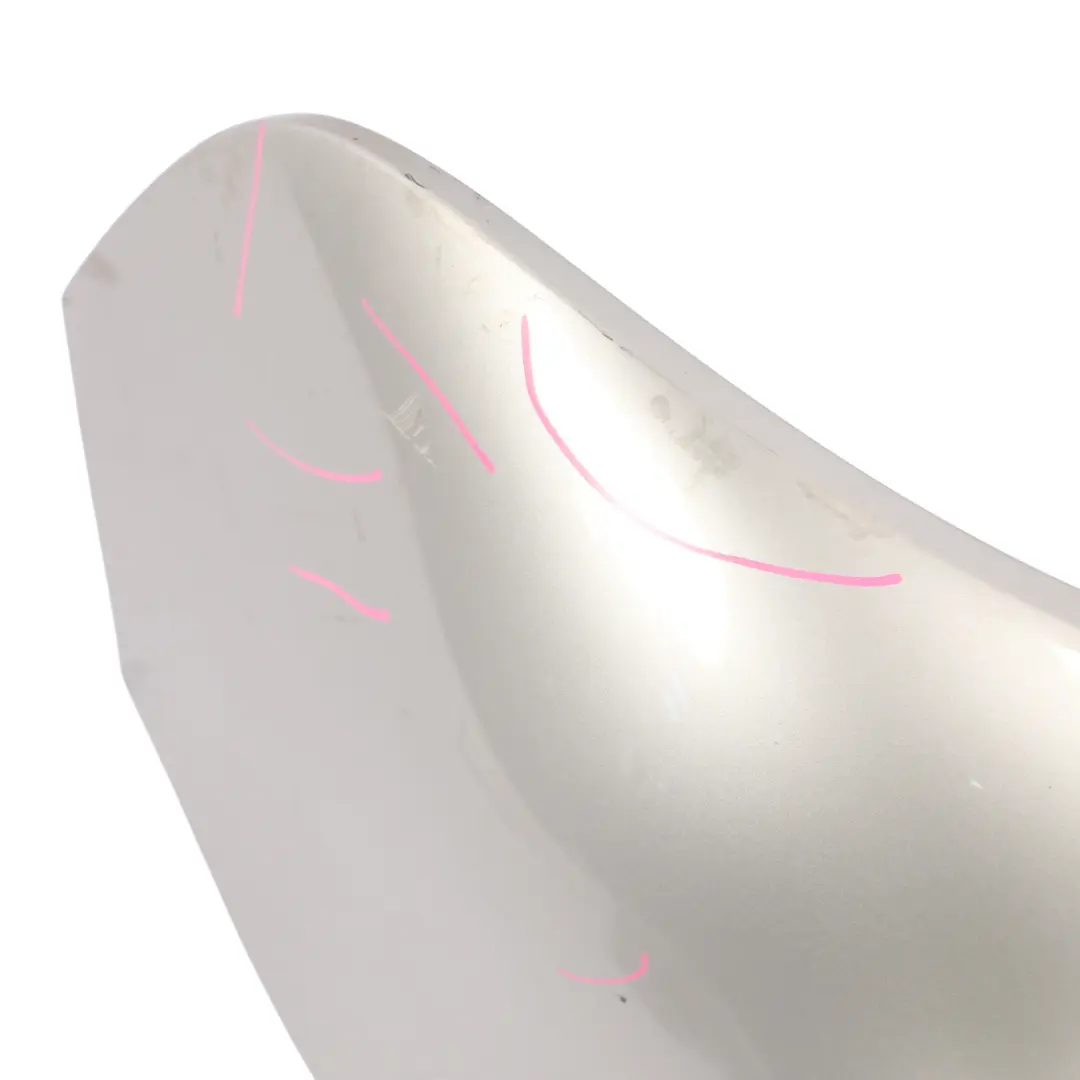 Smart Fortwo C450 Rear Wing Side Panel Fender Left N/S Silver Metallic - EAD - SKU Q0004750V007CP6A00-SILV - Part number Q0004750V007CP6A00