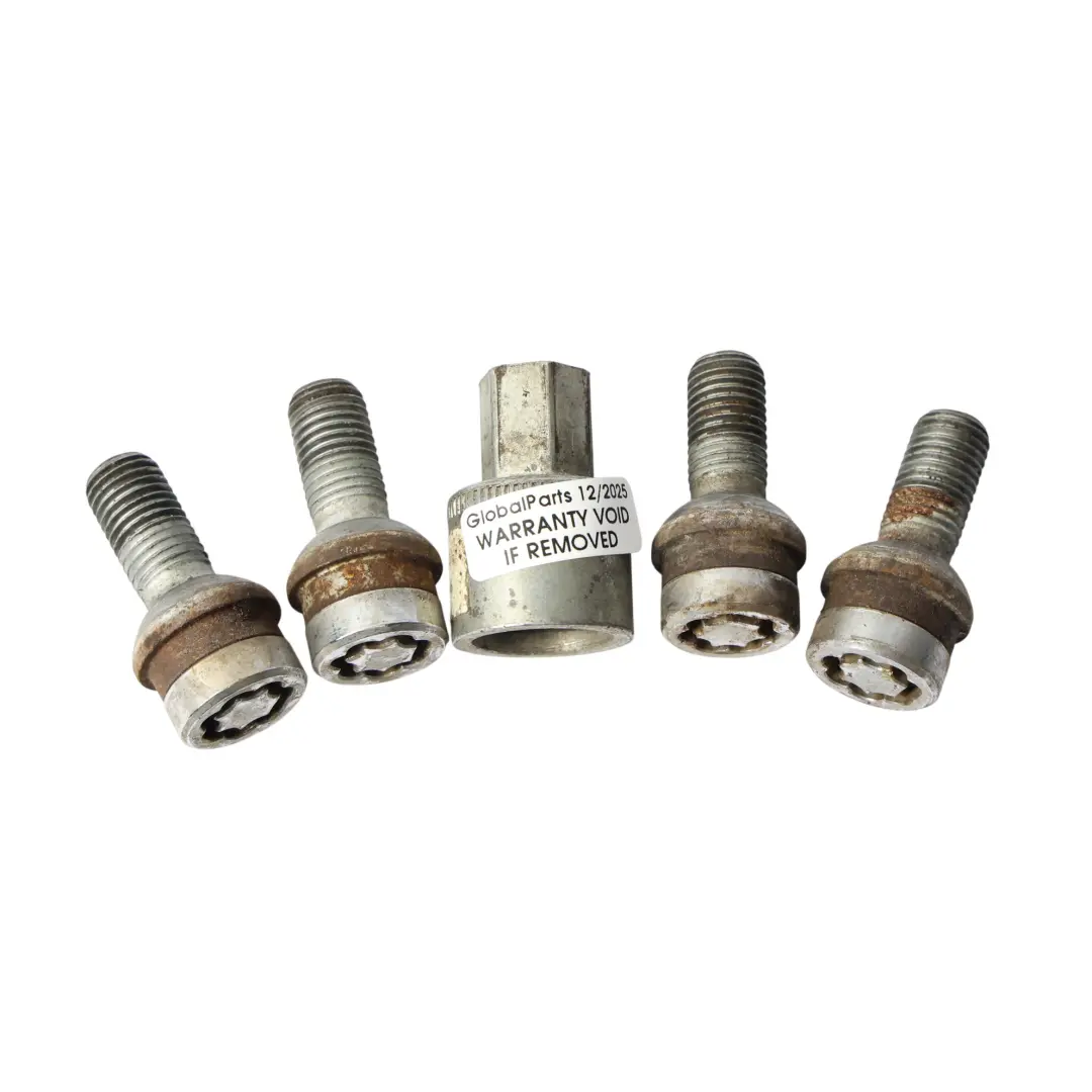 Smart C450 Anti Theft Bolt Locks Security Wheel Nut Set Kit - SKU Q0005486V004000000 - Part number Q0005486V004000000