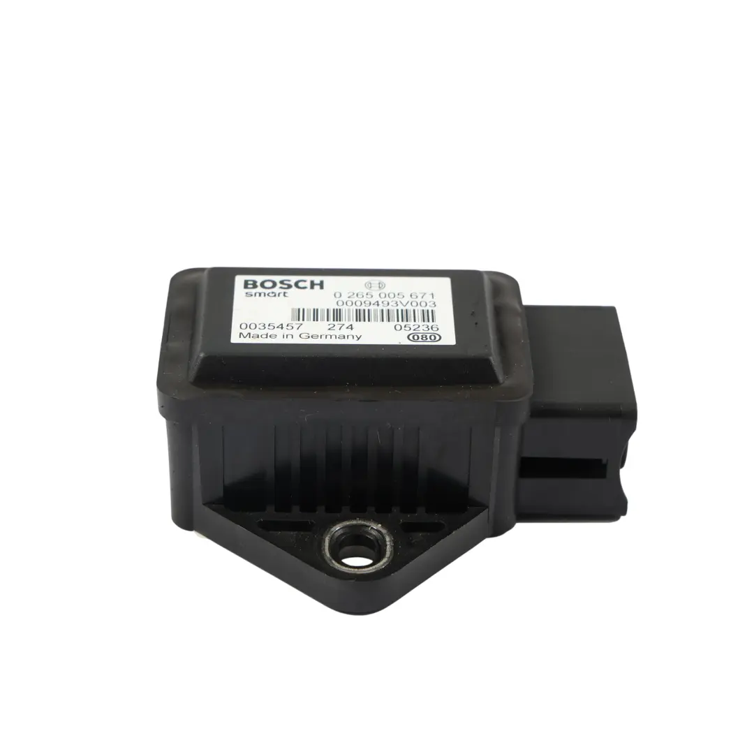 C450 Capteur Vitesse Accélération Latérale ESP 0265005671 pour Smart Fortwo à propos du numéro de pièce Q0009493V003 Smart Fortwo C450 Capteur Vitesse Accélération Latérale ESP 0265005671 - SKU Q0009493V003000000 - Numéro de pièce Q0009493V003