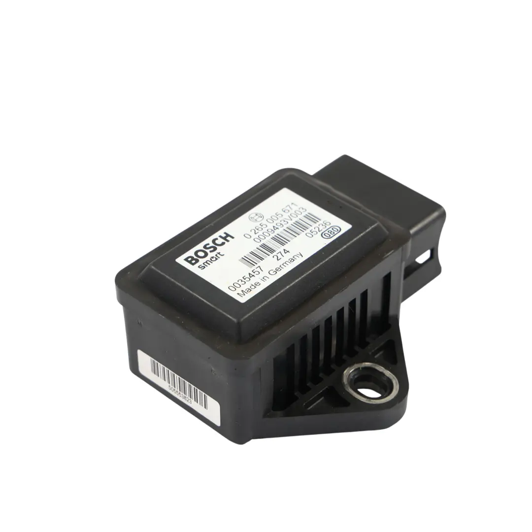 C450 ESP Sensore Accelerazione Laterale YAW Rate 0265005671 per Smart Fortwo con numero di parte Q0009493V003 Smart Fortwo C450 ESP Sensore Accelerazione Laterale YAW Rate 0265005671 - SKU Q0009493V003000000 - Numero di parte Q0009493V003