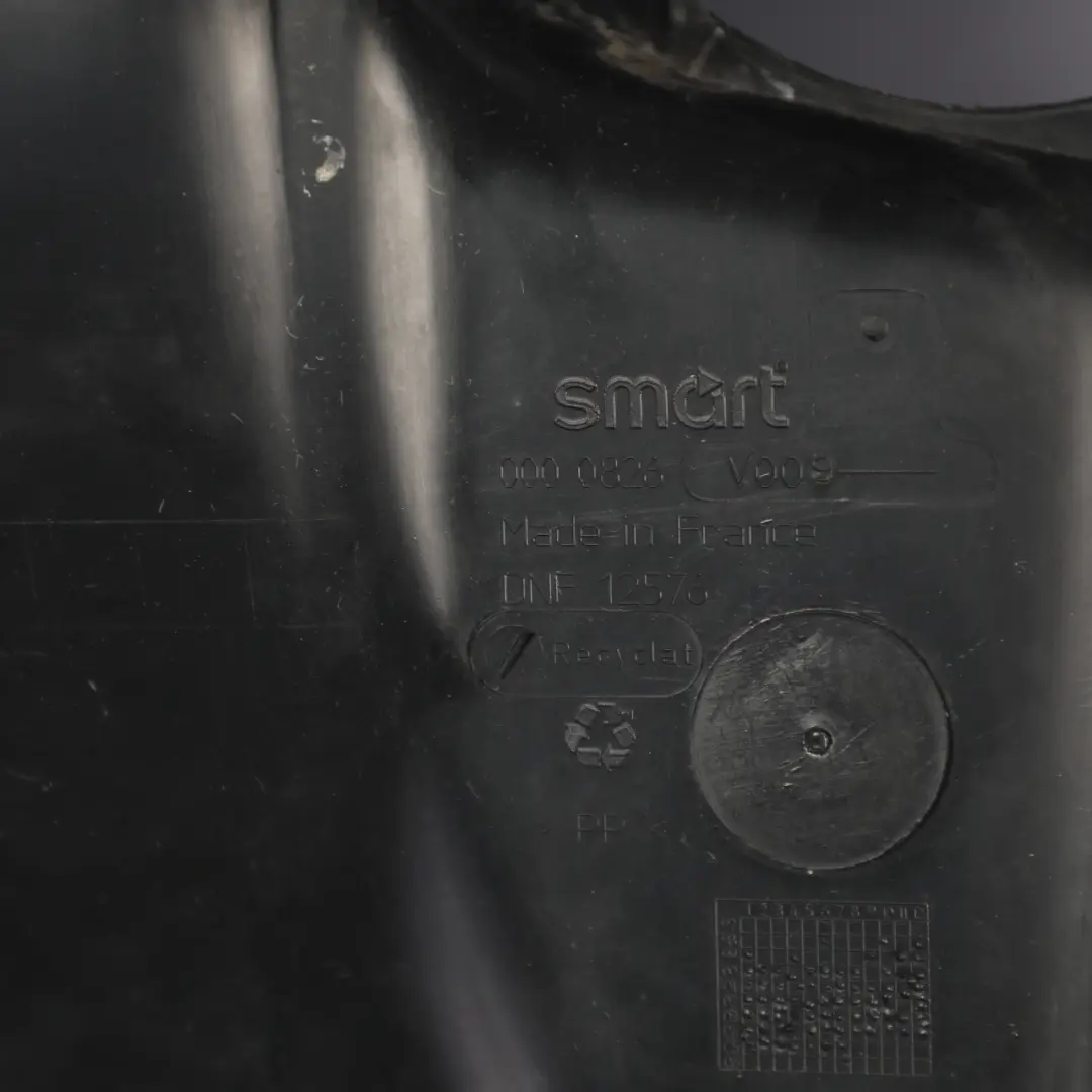 Smart Fortwo C450 Passage de Roue Coque Avant Droit 0000826V009 - SKU Q0010335V002000000 - Numéro de pièce Q0010335V002000000