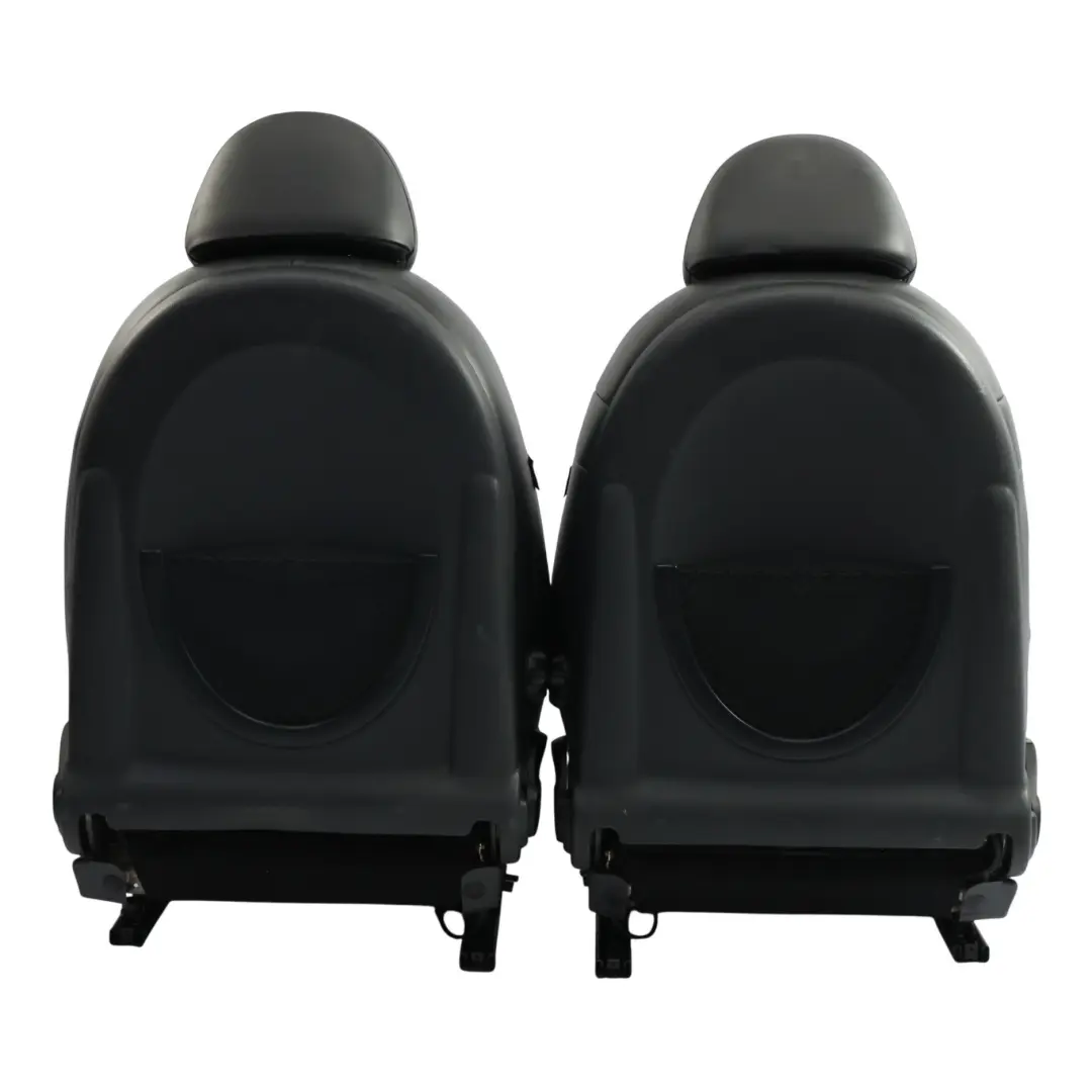 Mini Cooper One R50 R53 Panther Negro Cuero Gravedad Interior Asientos Asiento - SKU R50-SPORT-LEATHER-GRAVITY-SEATS-T6PN-1 - Número de pieza 7155100