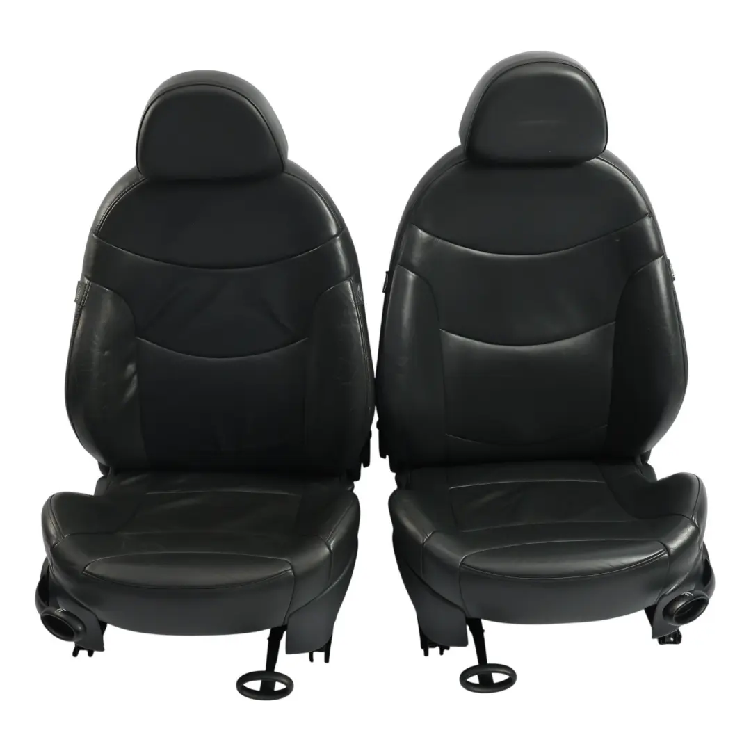 Mini Cooper One R50 R53 Panther Nero Pelle Gravità Interni Sedili Sedile - SKU R50-SPORT-LEATHER-GRAVITY-SEATS-T6PN-1 - Numero di parte 7155100