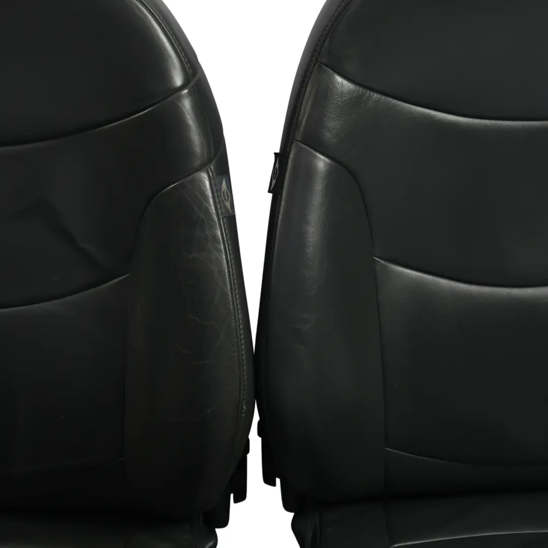 Mini Cooper One R50 R53 Panther Schwarz Leder Schwerkraft Interieur Sitze Sitz - SKU R50-SPORT-LEATHER-GRAVITY-SEATS-T6PN-1 - Teilenummer 7155100