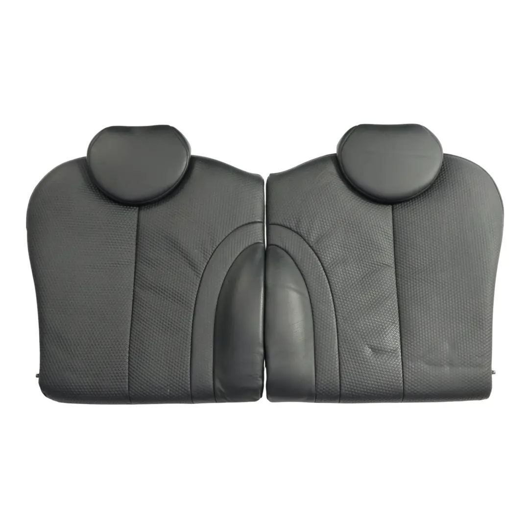 Sitze Panther Schwarzes Leder Beheizbare Vorder Rücksitze für Mini Cooper R53 mit Teilenummer R50 Mini Cooper R53 Sitze Panther Schwarzes Leder Beheizbare Vorder Rücksitze - SKU R50-SPORT-LEATHER-PROFILE-T5PN-SET-1 - Teilenummer R50