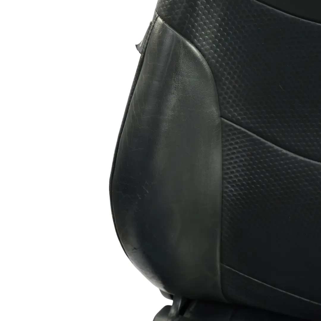 Asientos Panther Negro Cuero Perfil Delantero Trasero para Mini R53 con número de pieza R50 Mini R53 Asientos Panther Negro Cuero Perfil Delantero Trasero - SKU R50-SPORT-LEATHER-PROFILE-T5PN-SET-1 - Número de pieza R50