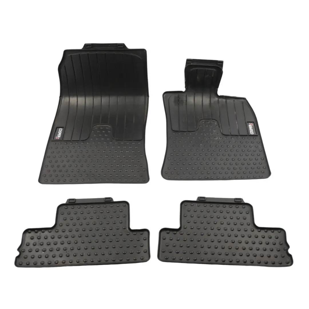 Interior Front Rear Rubber Floor Mats Set to Mini Cooper S R55 R56 R57 with Part number 0441793 Mini Cooper S R55 R56 R57 Interior Front Rear Rubber Floor Mats Set - SKU RHD-0441793-1 - Part number 0441793