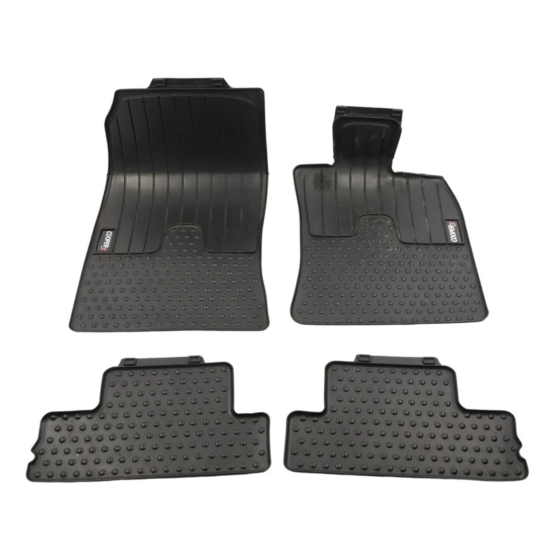 Mini Cooper S R55 R56 R57 Interior Front Rear Rubber Floor Mats Set 0441793