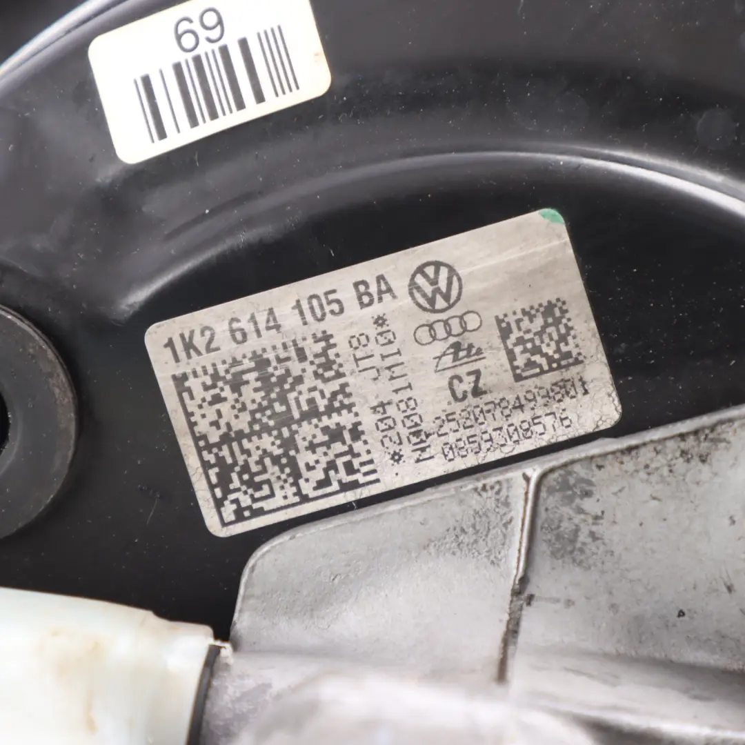 Volkswagen VW Scirocco Mk3 Brake Servo Master Cylinder Booster Unit - SKU RHD-1K2614105BA-1 - Part number 1K2614105BA