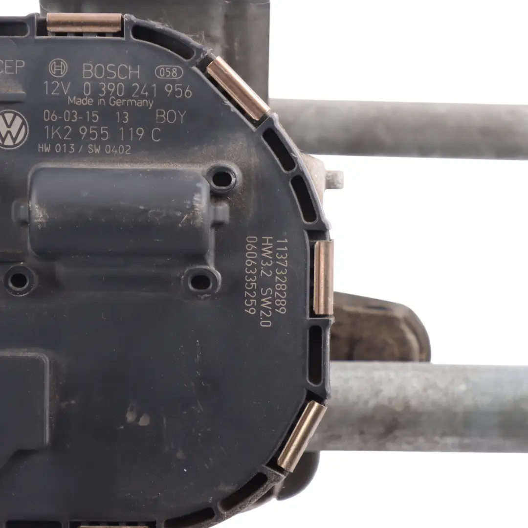 Mk5 Front Windscreen Wiper Linkage Motor System 1K2955119F to VW Volkswagen Golf with Part number 1K2955023F VW Volkswagen Golf Mk5 Front Windscreen Wiper Linkage Motor System 1K2955119F - SKU RHD-1K2955023F - Part number 1K2955023F