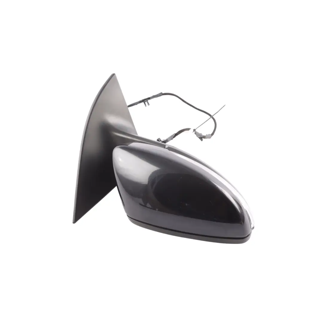 Mk3 Door Wing Mirror Heated Right O/S Deep Black - C9X to Volkswagen Scirocco with Part number 1K8857508P Volkswagen Scirocco Mk3 Door Wing Mirror Heated Right O/S Deep Black - C9X - SKU RHD-1K8857508P-DBL - Part number 1K8857508P