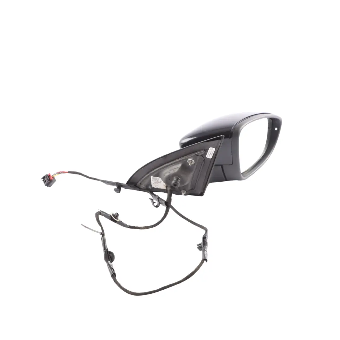 Mk3 Door Wing Mirror Heated Right O/S Deep Black - C9X to Volkswagen Scirocco with Part number 1K8857508P Volkswagen Scirocco Mk3 Door Wing Mirror Heated Right O/S Deep Black - C9X - SKU RHD-1K8857508P-DBL - Part number 1K8857508P
