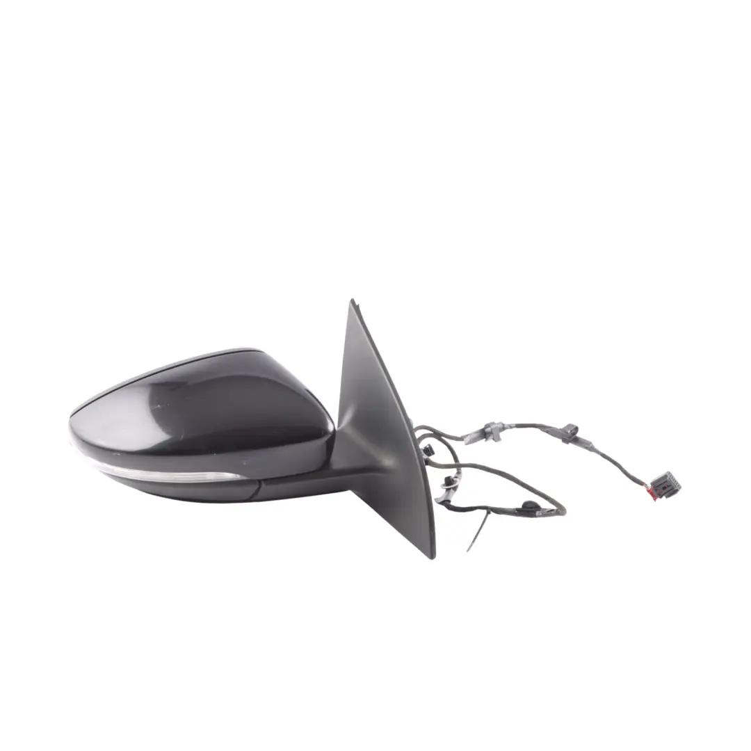 Mk3 Door Wing Mirror Heated Right O/S Deep Black - C9X to Volkswagen Scirocco with Part number 1K8857508P Volkswagen Scirocco Mk3 Door Wing Mirror Heated Right O/S Deep Black - C9X - SKU RHD-1K8857508P-DBL - Part number 1K8857508P