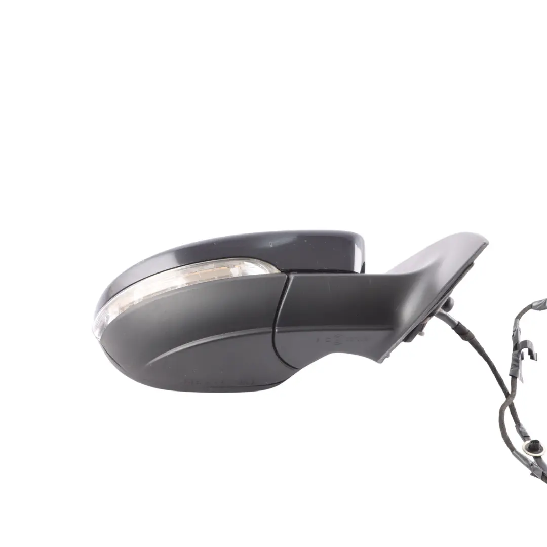 Mk3 Door Wing Mirror Heated Right O/S Deep Black - C9X to Volkswagen Scirocco with Part number 1K8857508P Volkswagen Scirocco Mk3 Door Wing Mirror Heated Right O/S Deep Black - C9X - SKU RHD-1K8857508P-DBL - Part number 1K8857508P