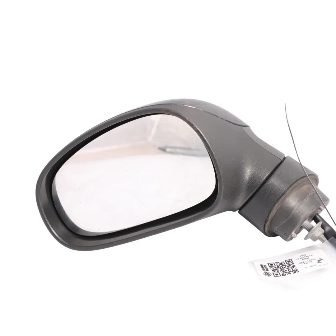 Seat Leon 1P Mk2 Door Wing Exterior Mirror Electric Heated Left N/S - SKU RHD-1P2857507A-PRIM - Part number 1P2857507A