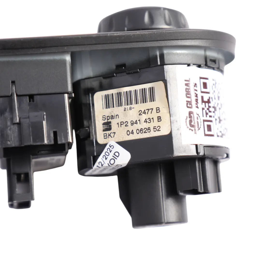 1P Headlight Switch Panel Control Unit Height Adjust to Seat Leon with Part number 1P2941431B Seat Leon 1P Headlight Switch Panel Control Unit Height Adjust - SKU RHD-1P2941431B - Part number 1P2941431B