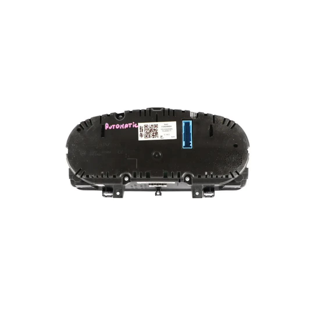 Instrument Cluster Speedometer Petrol Automatic to Volkswagen Touran 1T with Part number 1T0920885H Volkswagen Touran 1T Instrument Cluster Speedometer Petrol Automatic - SKU RHD-1T0920885H - Part number 1T0920885H