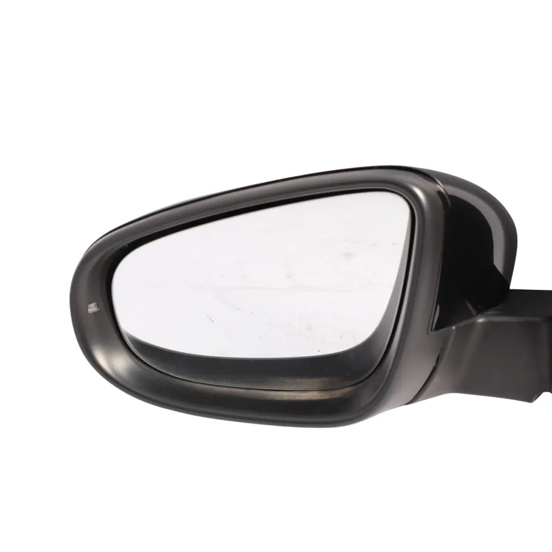 VW Volkswagen Touran 1T Mirror Wing Left N/S Deep Black Pearl Effect - C9X - SKU RHD-1T2857507AB-DBL - Part number 1T2857507AB