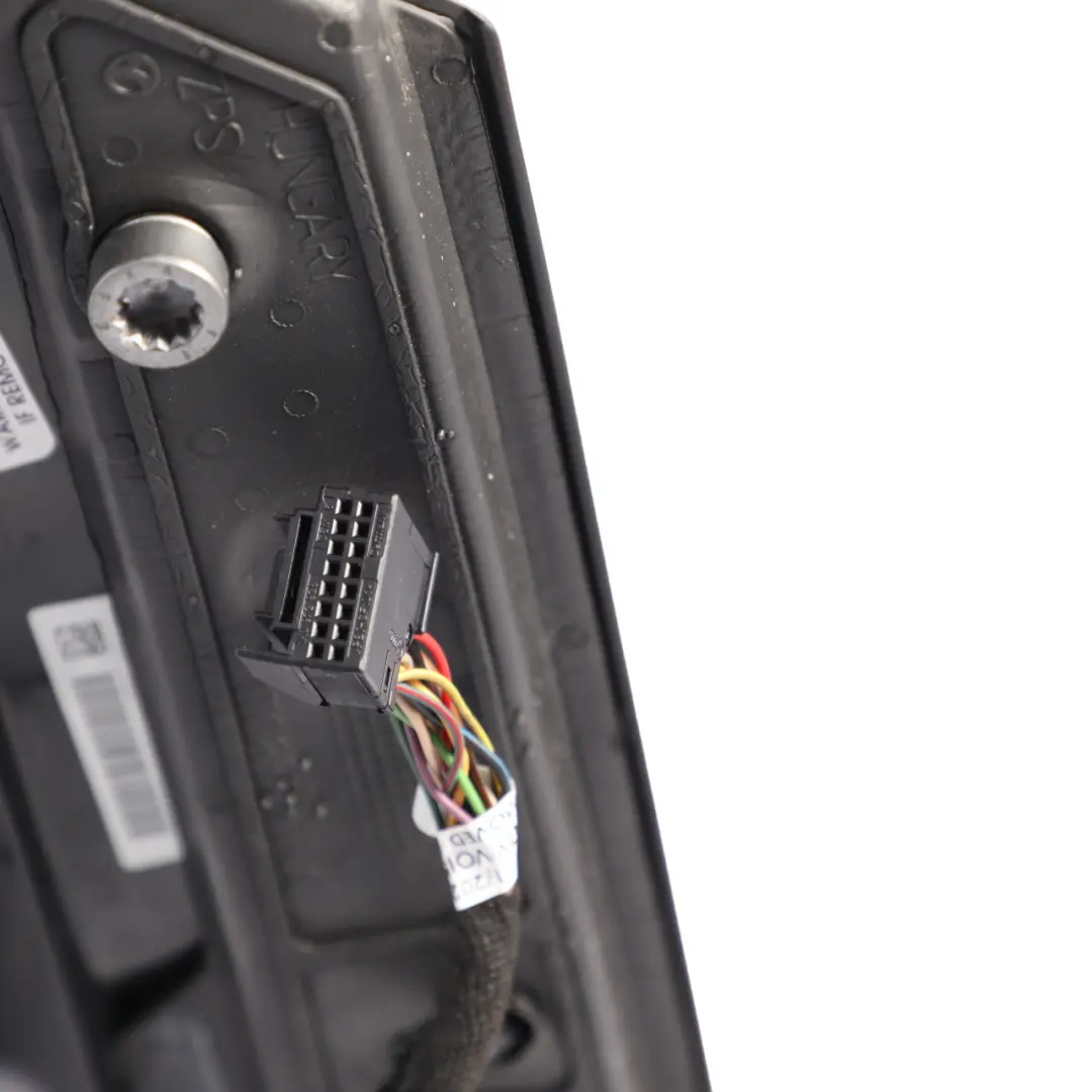 VW Volkswagen Touran 1T Mirror Wing Left N/S Deep Black Pearl Effect - C9X - SKU RHD-1T2857507AB-DBL - Part number 1T2857507AB