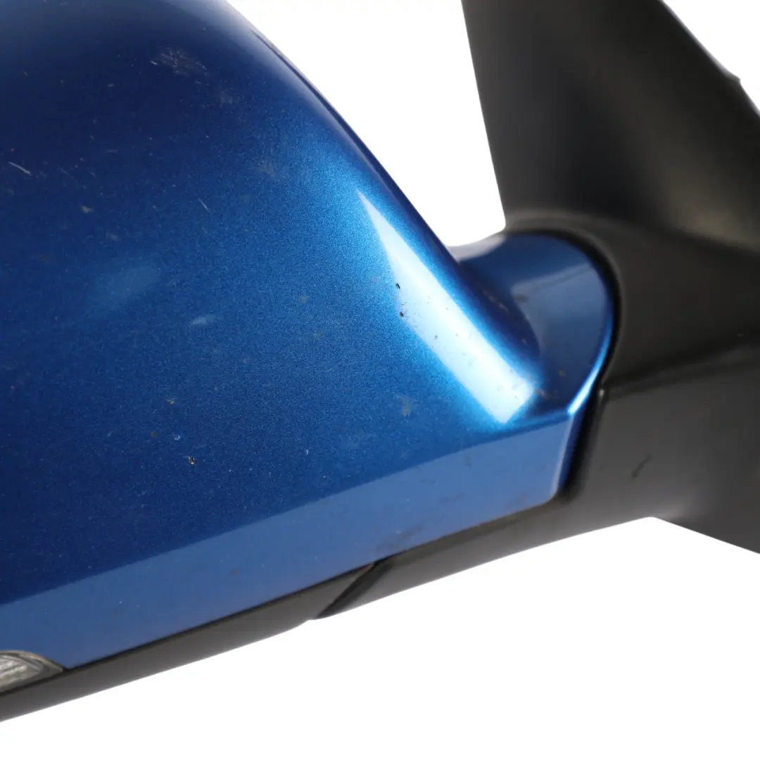 Skoda Octavia 1Z RS II Door Wing Mirror Electric Right O/S Race Blue - F5W - SKU RHD-1Z2857508M-RAB - Part number 1Z2857508M