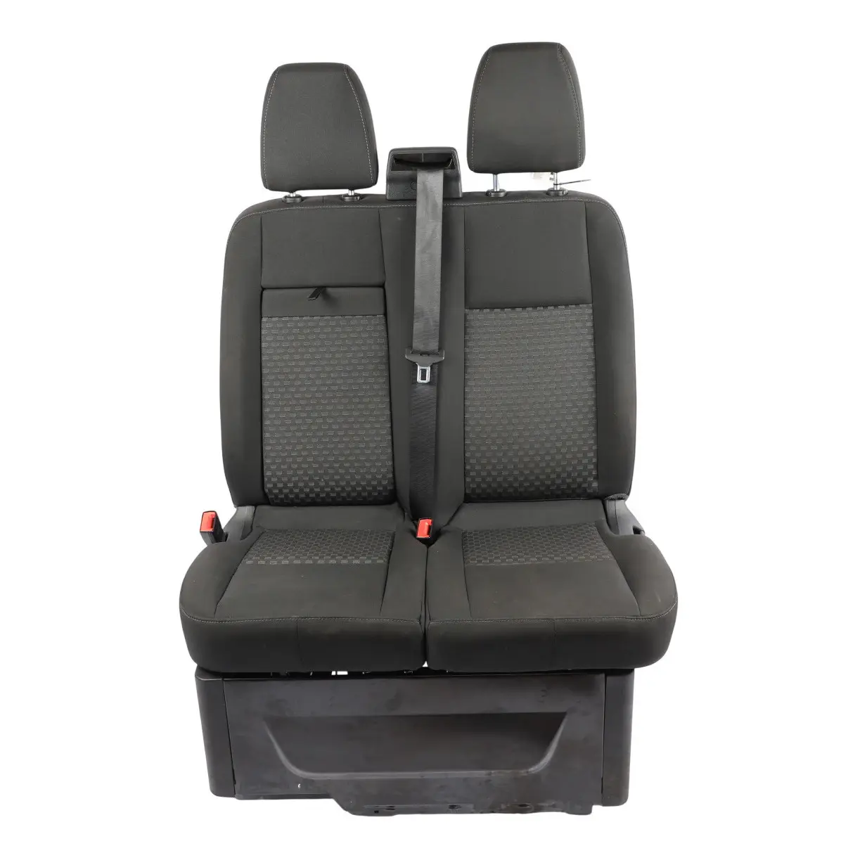 Ford Transit Custom Front Double Seat Passengers Cloth Black Left N/S 2449250