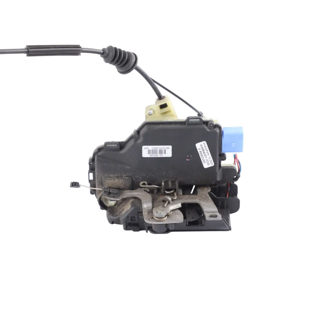 Door Lock Mechanism Latch Catch Front Right O/S to Volkswagen T5 with Part number 3B2837016AA Volkswagen T5 Door Lock Mechanism Latch Catch Front Right O/S - SKU RHD-3B2837016AA - Part number 3B2837016AA