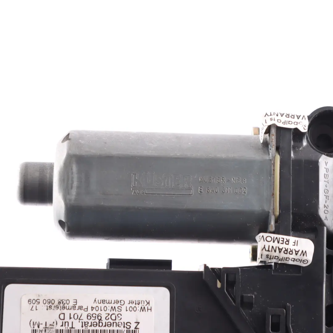 Volkswagen Phaeton 3D Door Window Lifter Motor Front Right O/S - SKU RHD-3D2959701D - Part number 3D2959701D