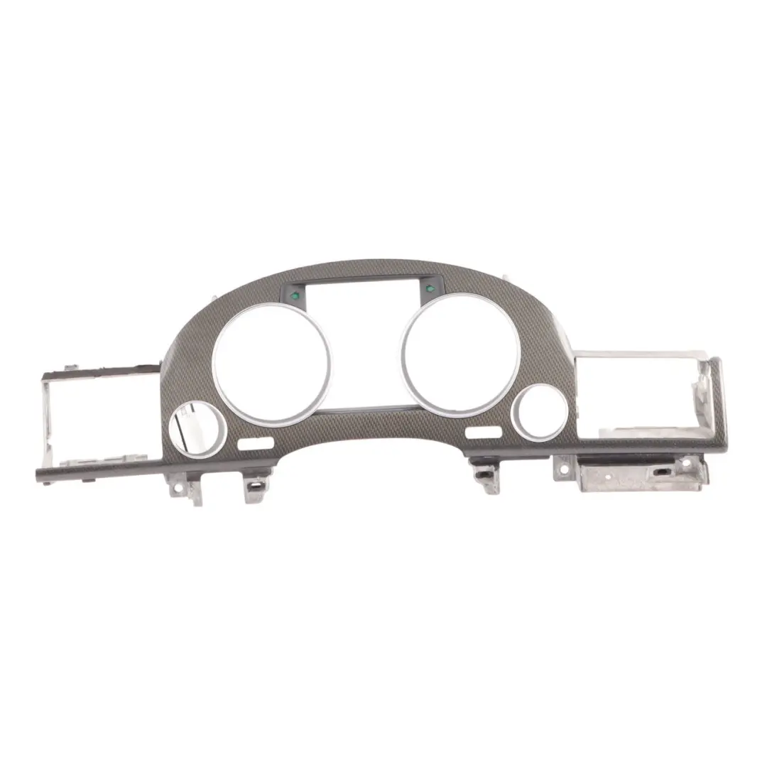 Audi A8 D3 Instrument Cluster Clocks Surround Trim Cover Panel Carbon - SKU RHD-4E2857115K - Part number 4E2857115K
