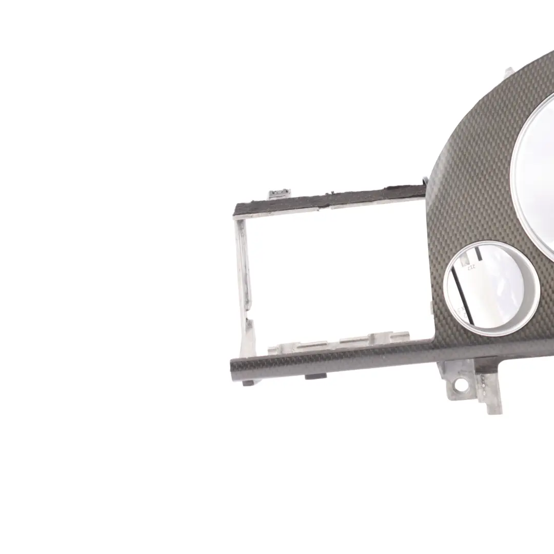 Audi A8 D3 Instrument Cluster Clocks Surround Trim Cover Panel Carbon - SKU RHD-4E2857115K - Part number 4E2857115K