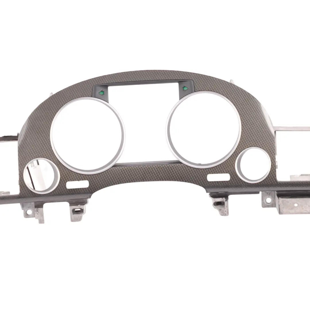 Audi A8 D3 Instrument Cluster Clocks Surround Trim Cover Panel Carbon - SKU RHD-4E2857115K - Part number 4E2857115K