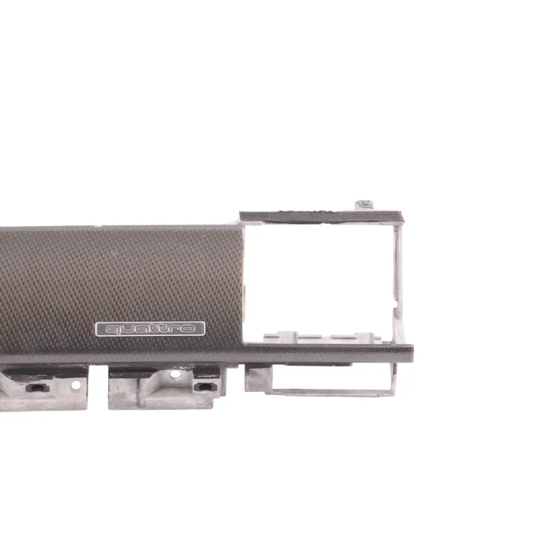 Audi A8 S8 D3 Dashboard Trim Cover Panel Passenger's Side Carbon 4E2857115K - SKU RHD-4E2857185E - Part number 4E2857185E