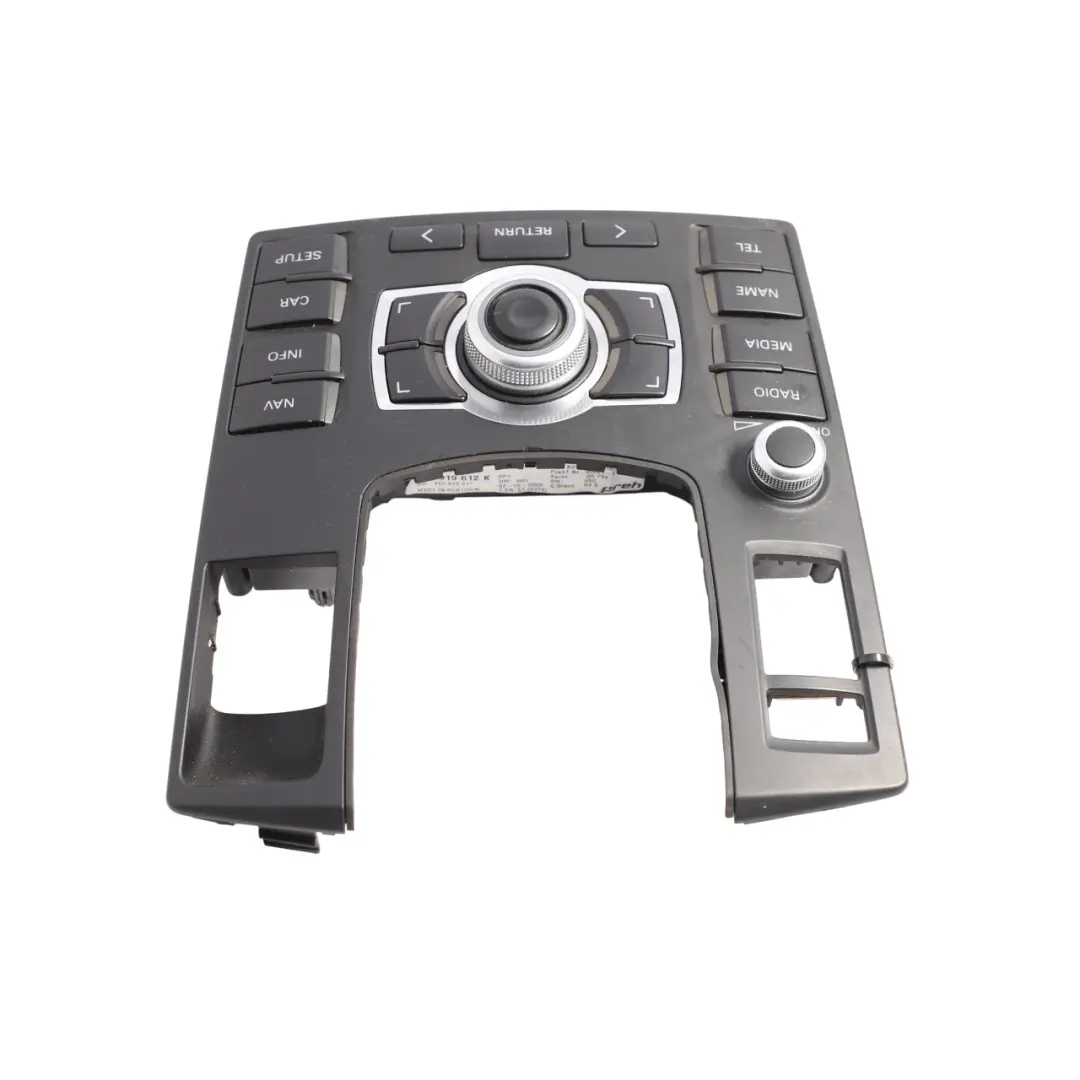 Audi A8 D3 Multimedia MMI Controller Knob Switch Centre Control Panel - SKU RHD-4E2919612K - Part number 4E2919612K